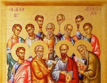 Katedrála svätých apoštolov.  Katedrála svätých apoštolov.  Ďalší apoštoli, história vzniku festivalu